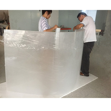 亚克力弧形热弯加工透明弧形设备罩加工亚克力板热弯成形加工成型