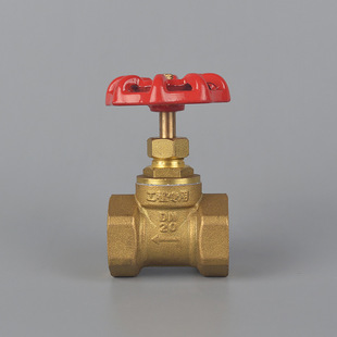 供应工程专用闸阀dn15-50 铜截止阀 手动闸阀 全铜(加厚)