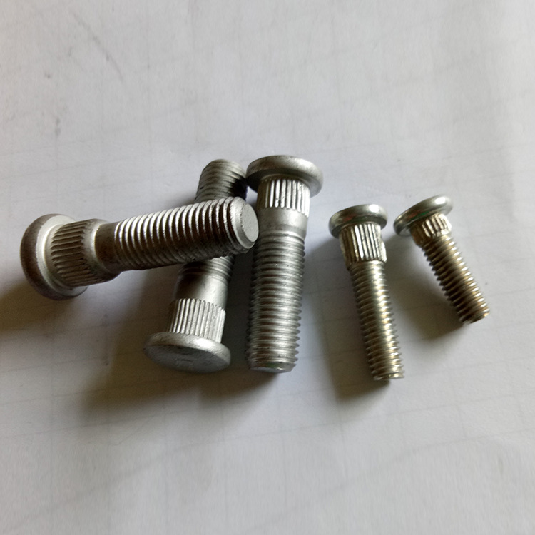 平头滚花螺栓 汽车轮胎防滑螺栓