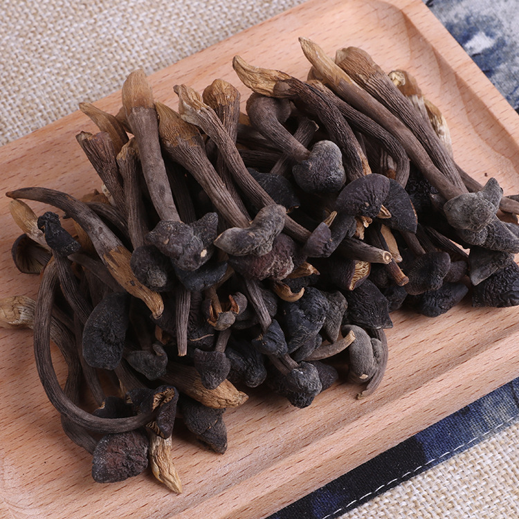 黑皮鸡枞菌干货500g包邮 云南特产鸡棕蘑菇食用菌散装 批发
