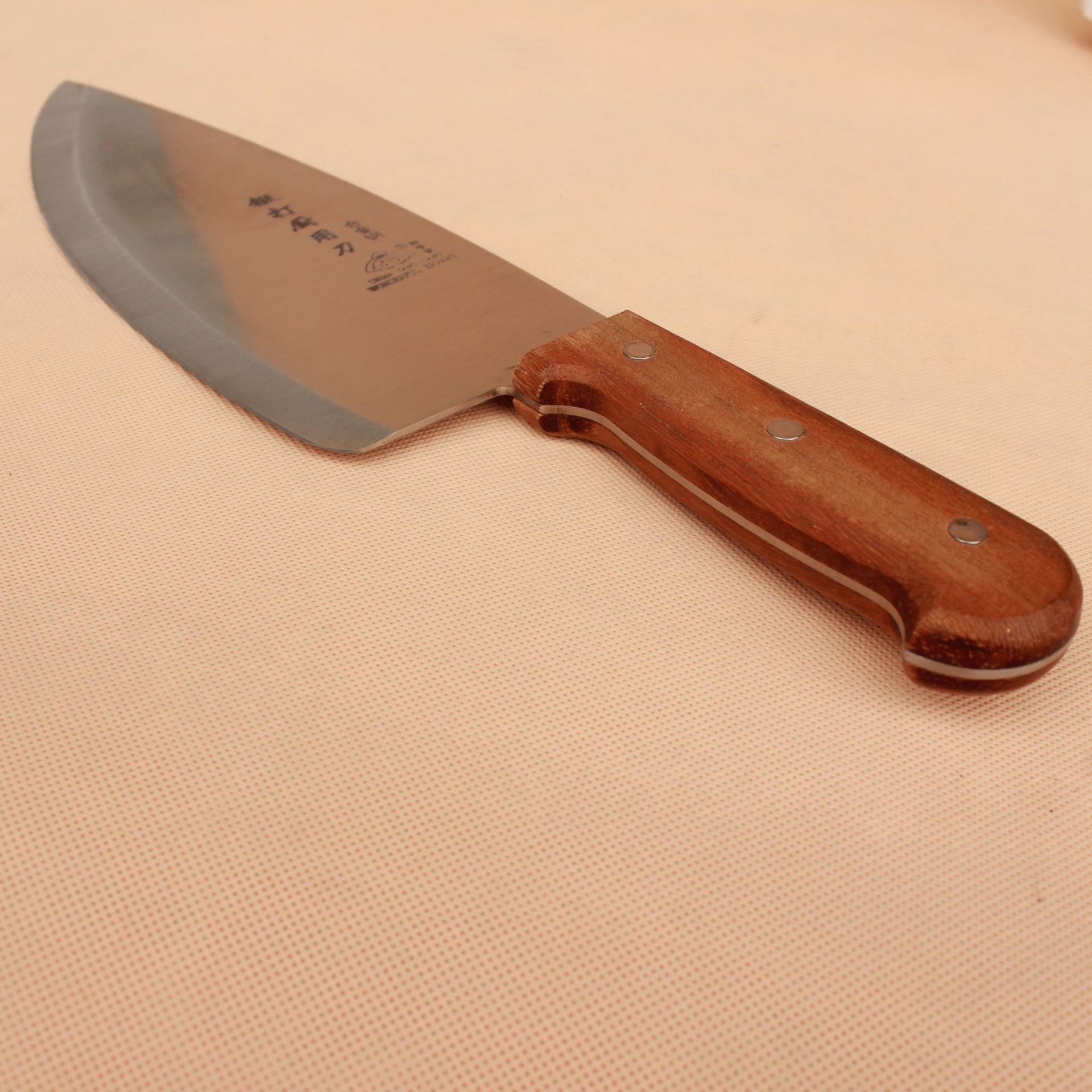 p03牛肉刀加长杀猪分割刀刀具专用304不锈钢放血手工锻打屠宰刀_爱家