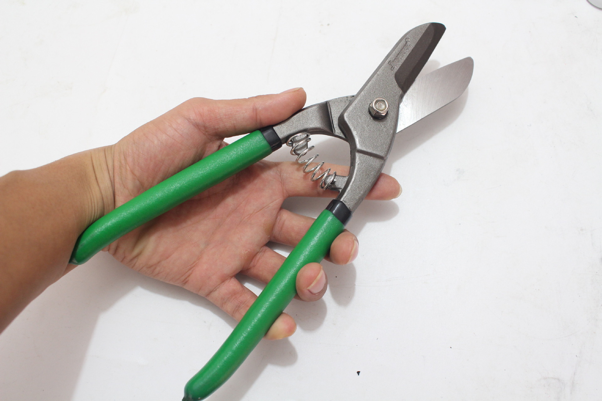 厂家供应55#钢铁皮剪 意式铁皮剪 剪刀 碳钢剪刀 白铁剪刀