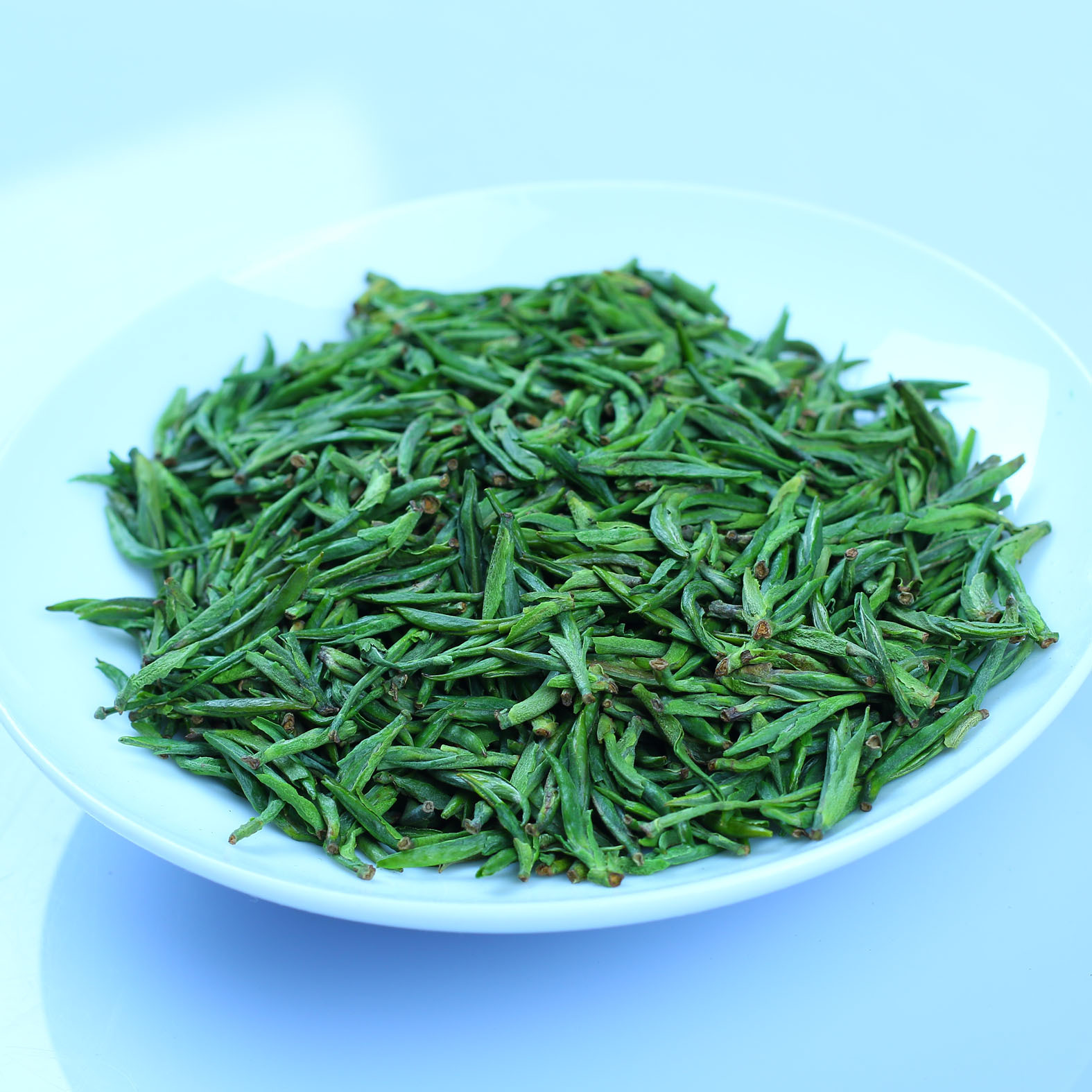 18年新茶雀舌峨眉山竹叶茶头采雀舌绿茶散装茶叶一件代发蒙顶石花