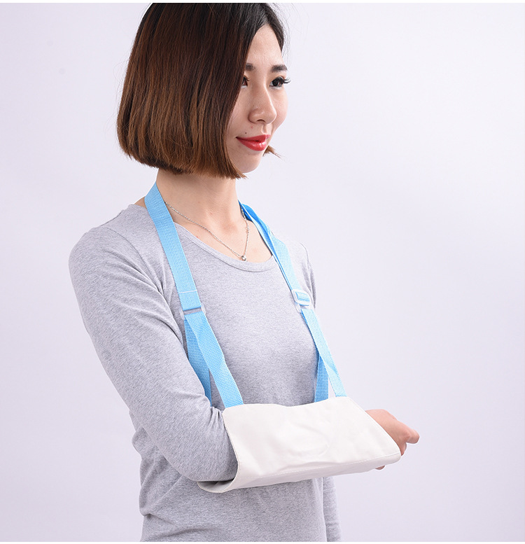 前臂吊带锁骨手臂骨折透气肩关节脱臼胳膊成人儿童上肢固定带吊托