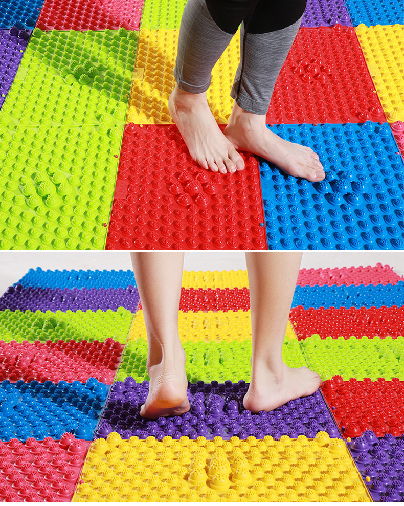 指压板足底按摩垫 家用包邮脚底跑男小冬笋压指板超痛超大趾压板