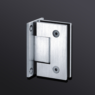 厂家批发不锈钢90度玻璃门合页静音防火浴室门夹玻璃门夹