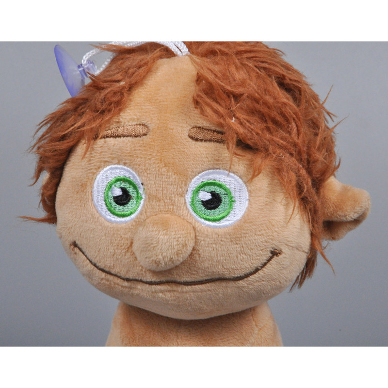 26cm 卡通小野人毛绒玩具 带吸盘毛绒公仔动漫周边礼物纪念品批发