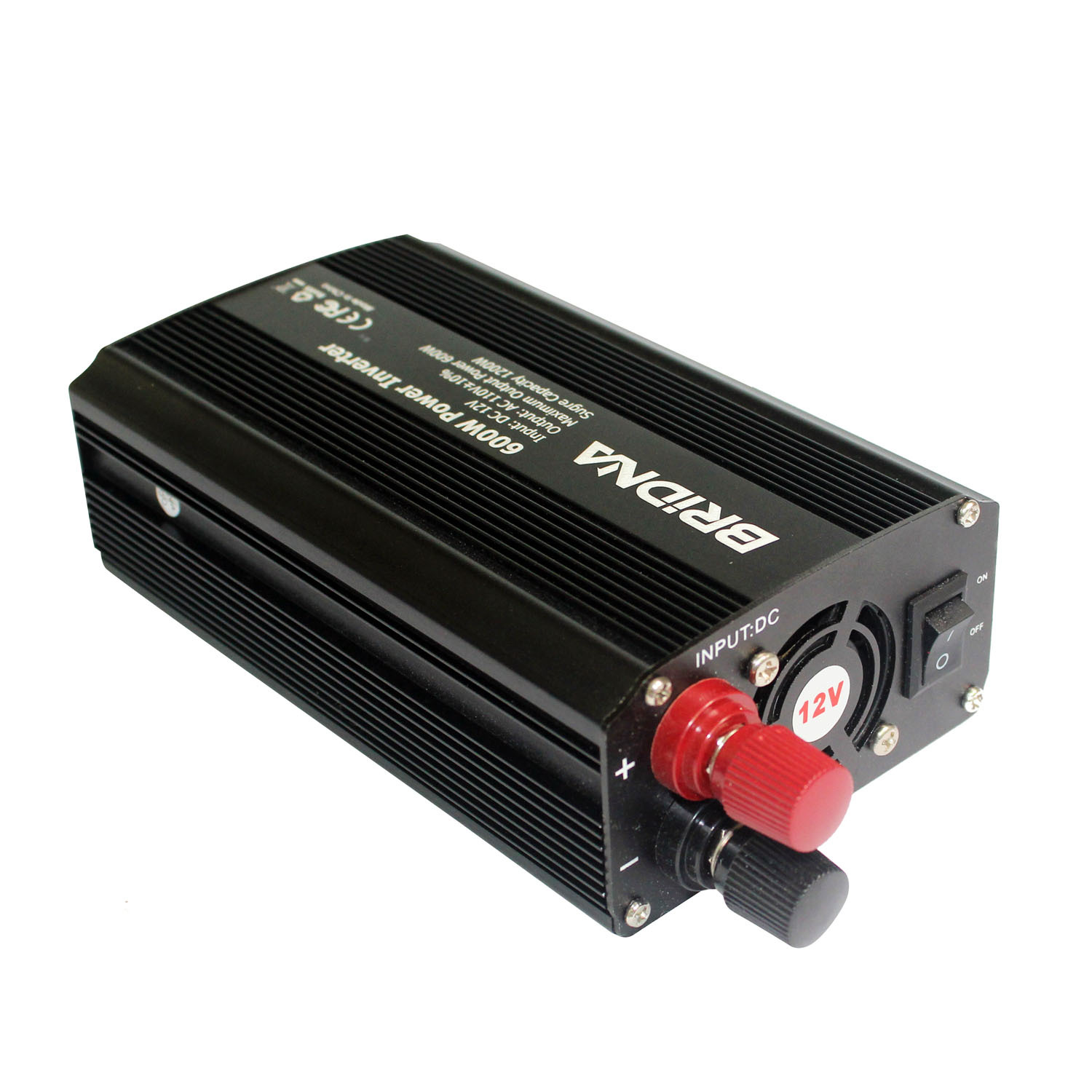 600w大功率太阳能逆变器 12v转110v 车载电源转换器 双美规双usb