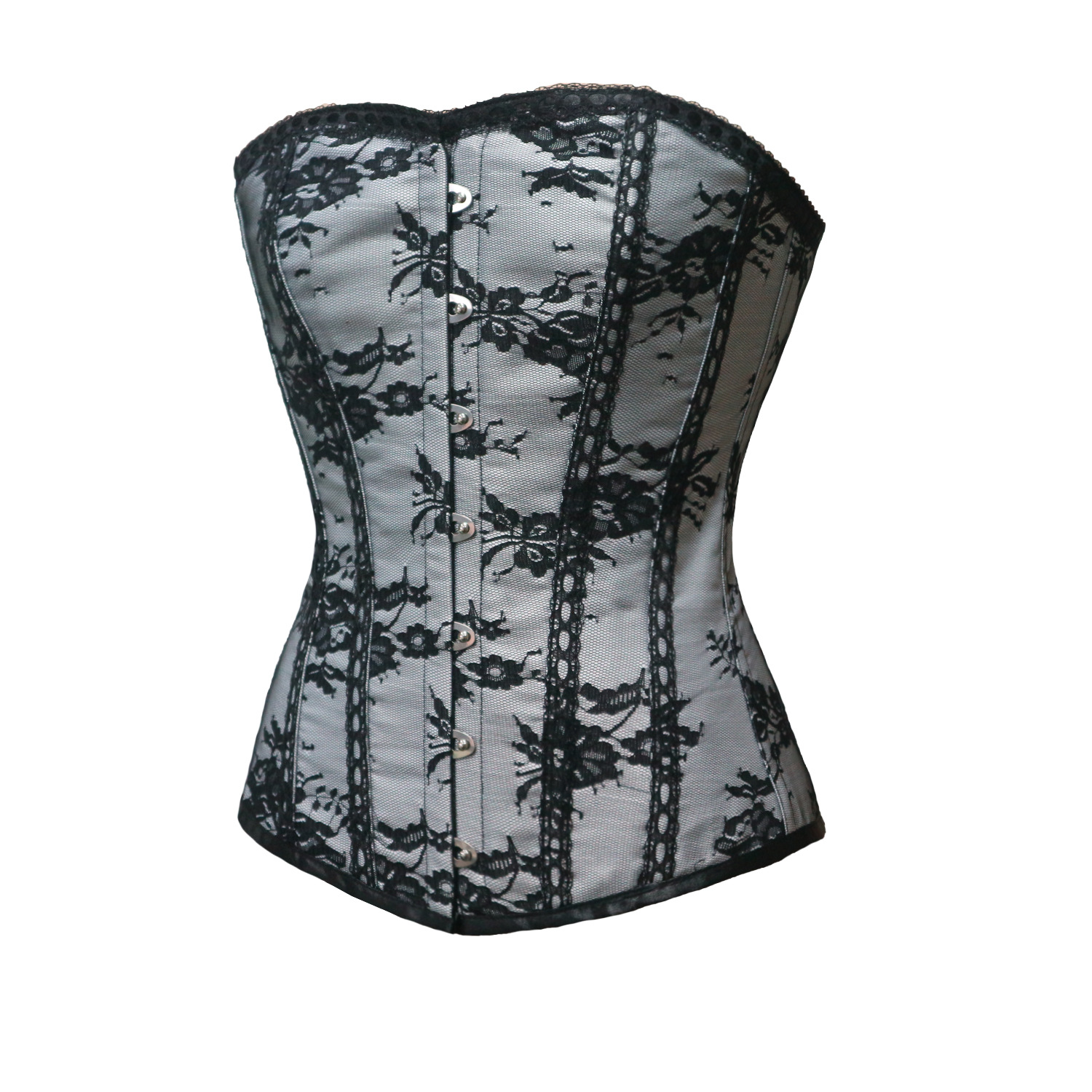 欧美高档宫廷束身衣 外贸出口束腰宫廷塑腰钢骨强力收腹束腰