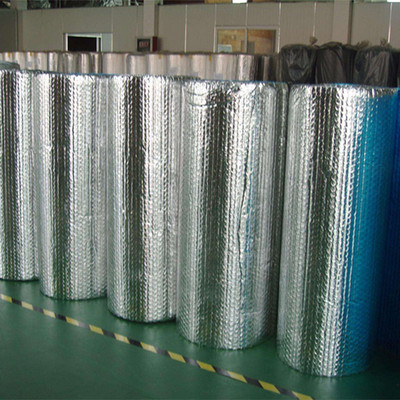 双面铝箔隔热反射膜 气泡隔热膜 屋顶隔热膜 彩钢厂房隔热气泡膜