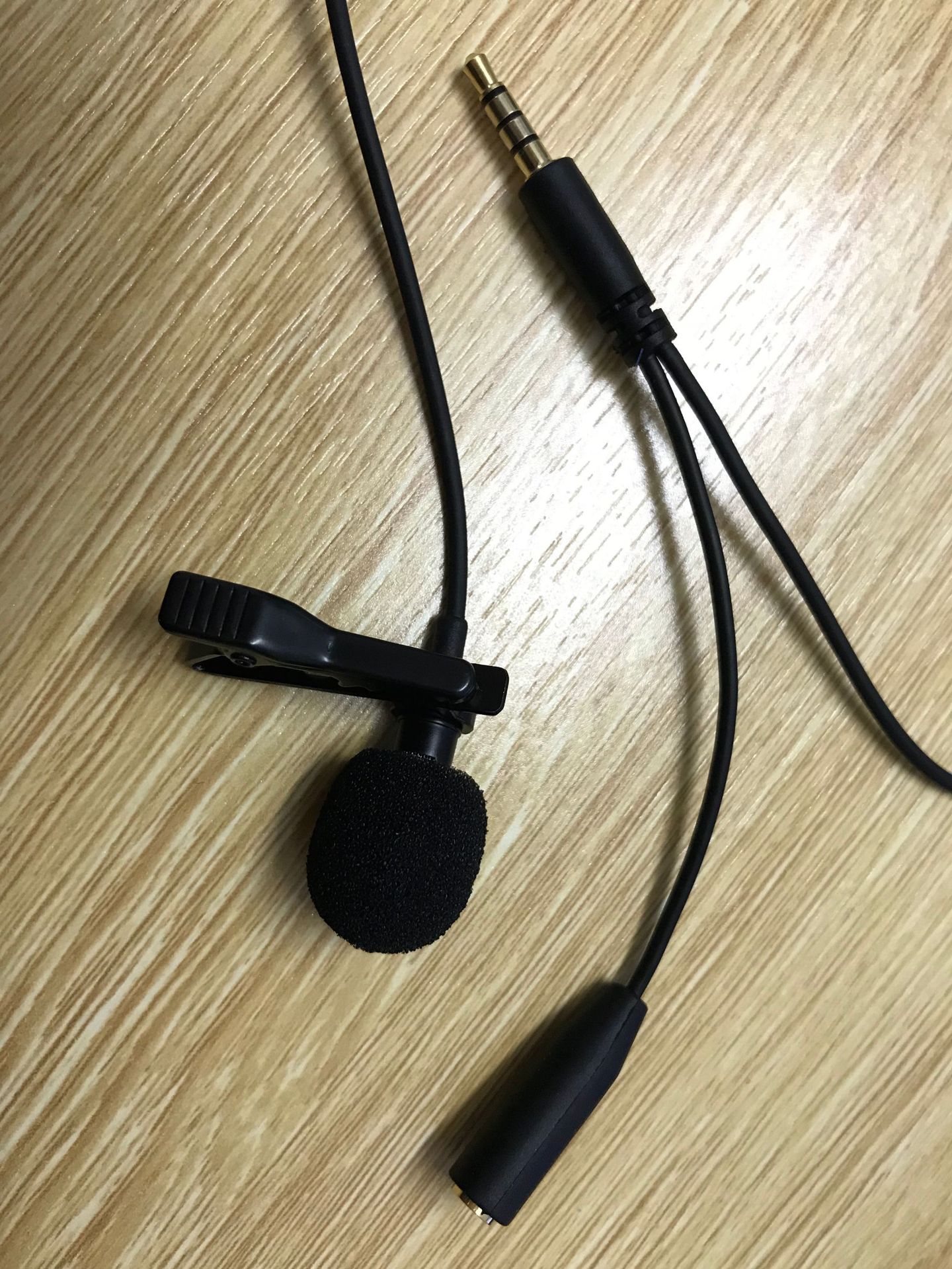 厂家直销领夹式手机麦克风双领夹麦克风迷你手机录音k歌小话筒