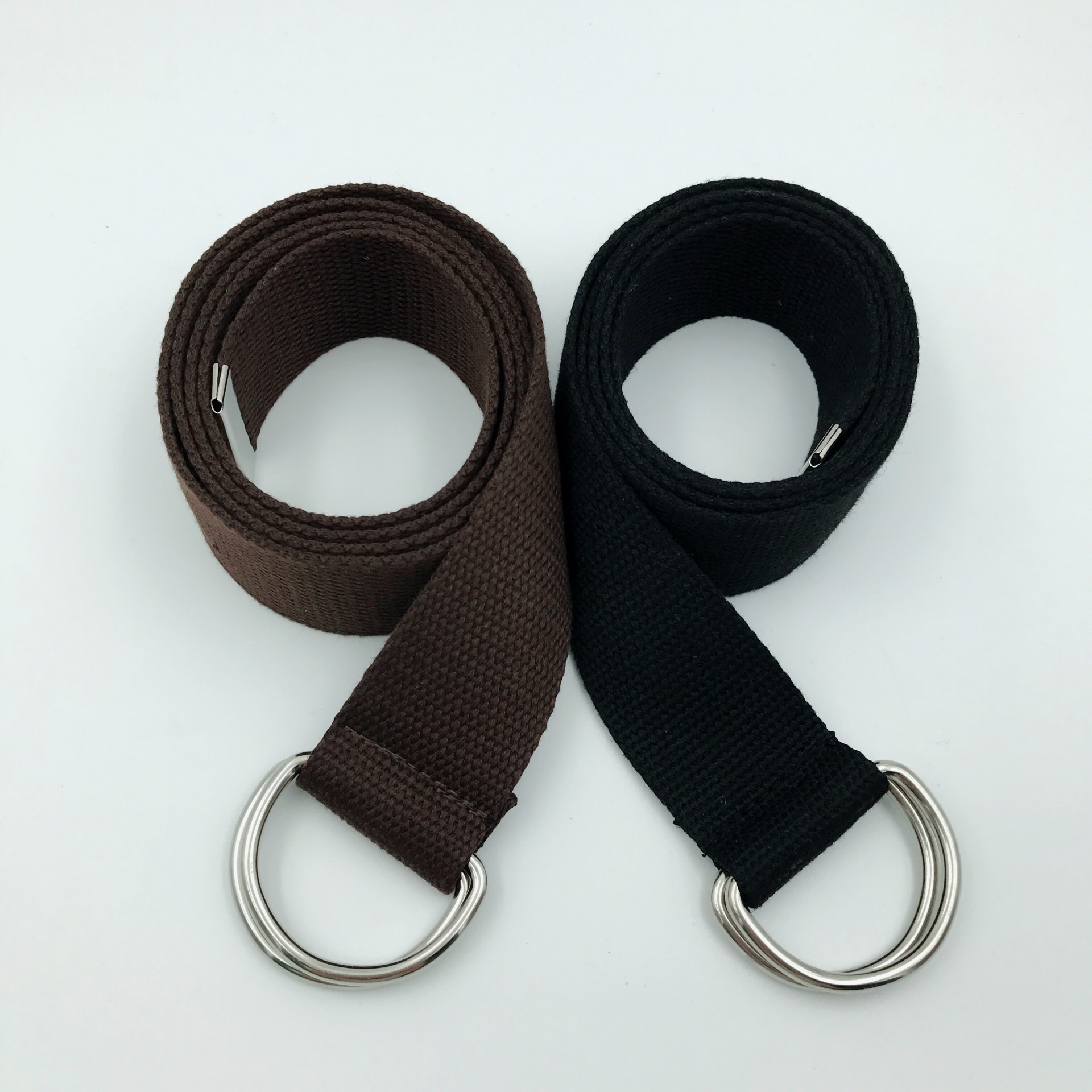 厂家直销 时尚百搭双环扣男女休闲腰带-阿里巴巴