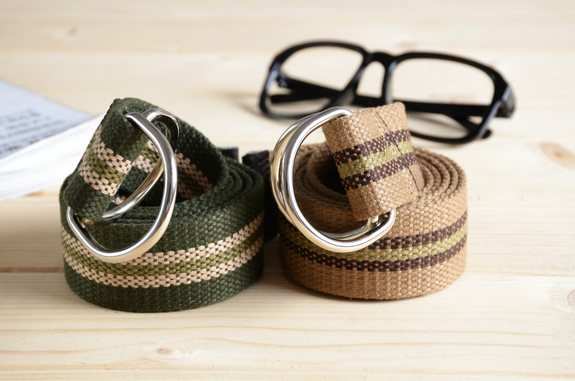 帆布皮带 888 男士户外休闲加厚帆布腰带布带