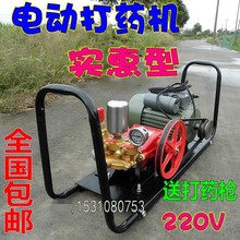 农用220V电动喷雾器打药机/园林雾化器/高压果树喷药机