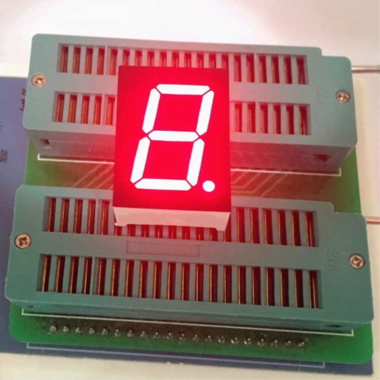 led数码管0.8英寸1位数一位红色高亮共阴共阳显示米8厂家直销定制