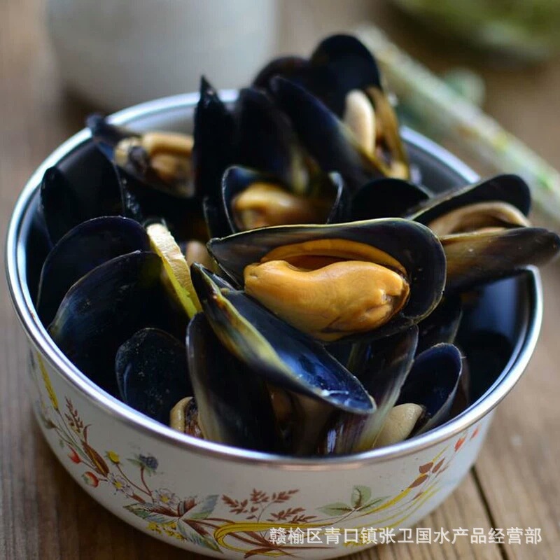 淡菜干 新鲜青口壳菜海虹干 即食海红贻贝肉海鲜干货250g批发