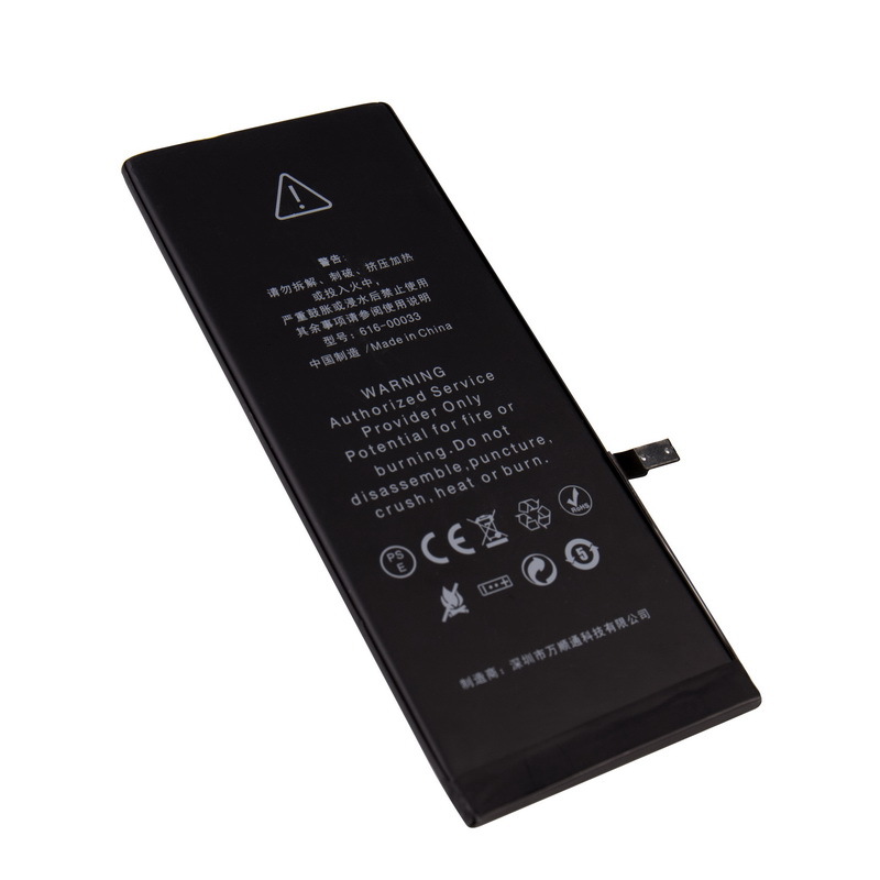 wst厂家直销跨境公司货源2750mah高容量适用苹果6splus手机电池