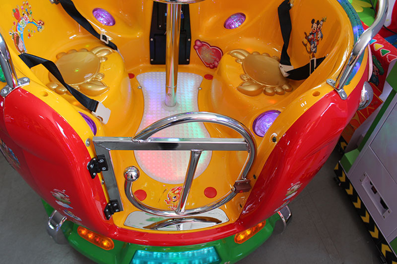 新款俄罗斯转杯儿童投币摇摆机旋转电动亲子双座咖啡杯摇摇车