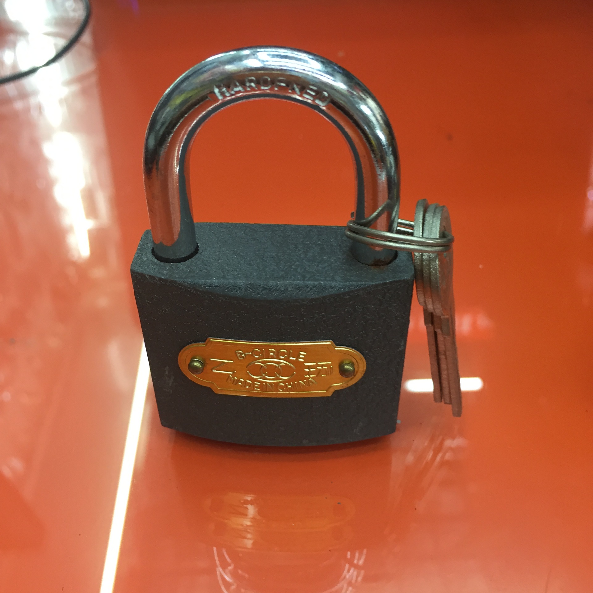 挂锁 通开 单开弹子锁箱包柜子 一字钥匙锁源头 厂家直供