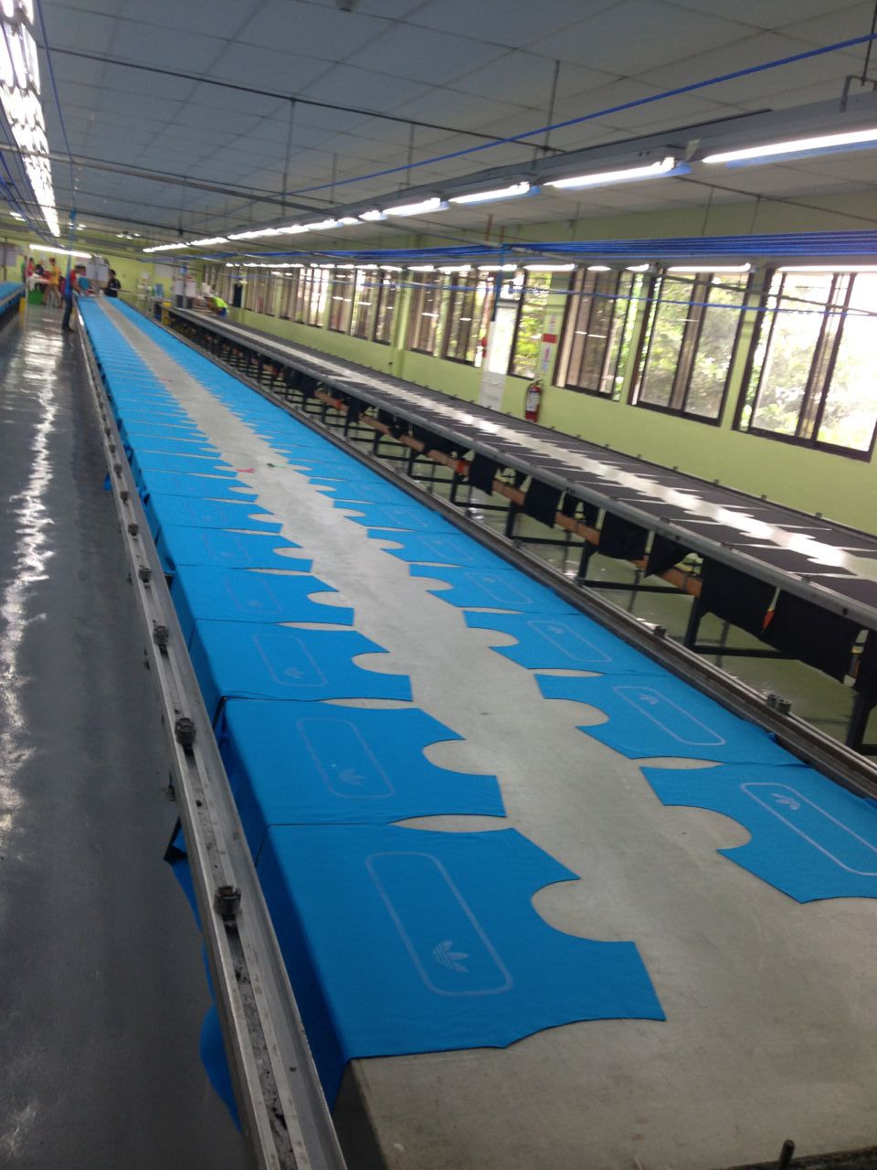 钢化玻璃印花台板,印花跑台,印花流水线