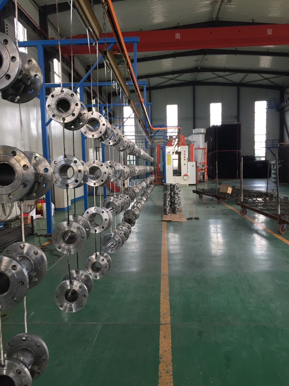 各种铸铁阀门钢管护栏喷塑加工喷涂喷塑除尘骨架耐高温有机硅涂层