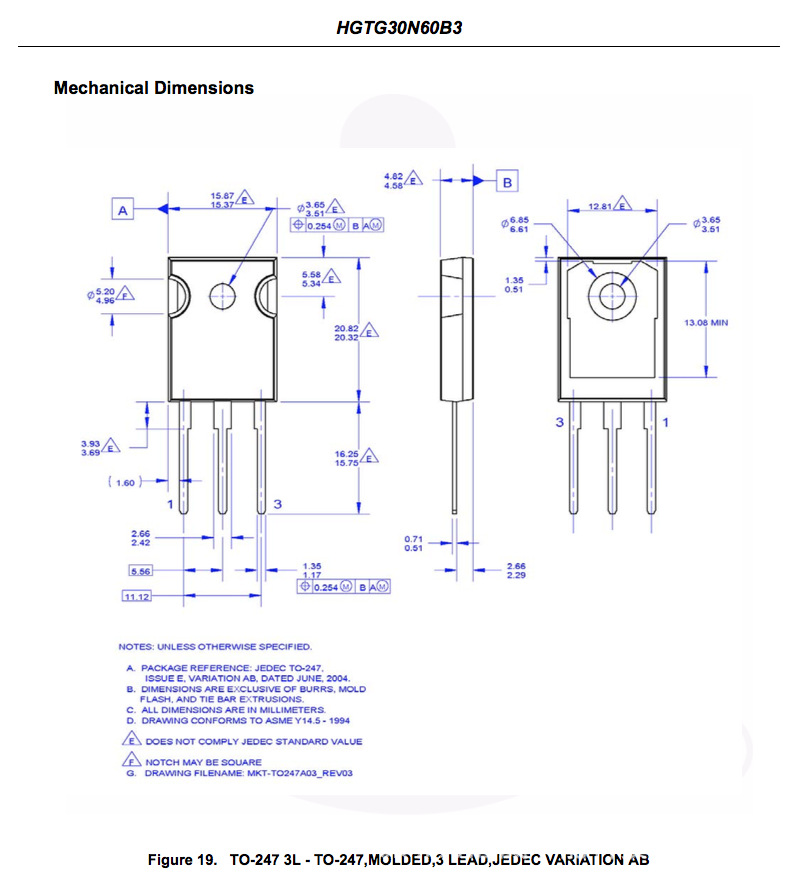 hgtg30n60b3是igbt晶体管 600v n-channel igbt ufs 系列
