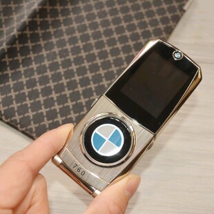 宝马下翻盖手机时尚个性迷你翻盖超小袖珍半智能微信蓝牙双卡直板
