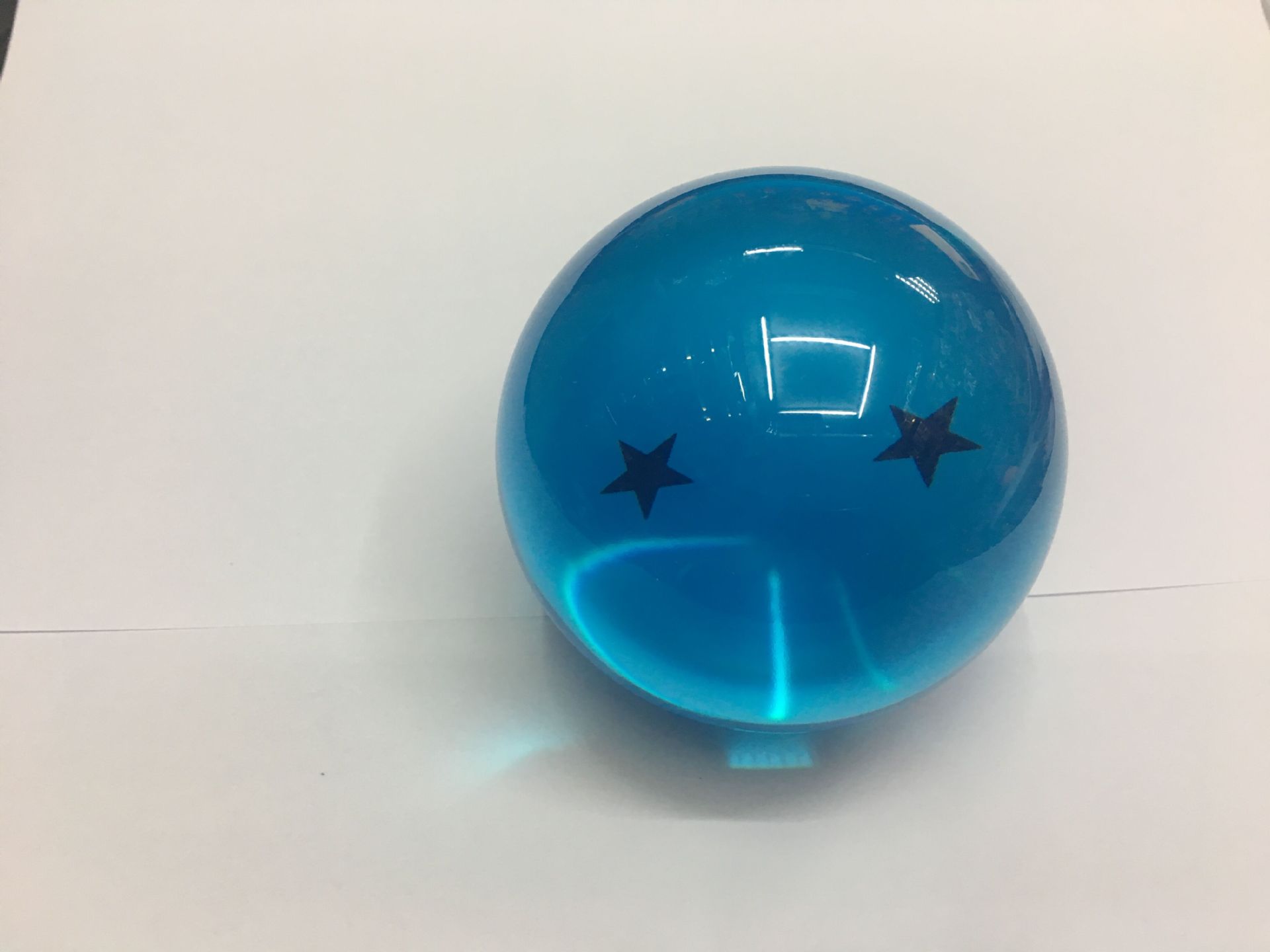 七龙珠 龙珠球 大号蓝色七龙珠球7.6厘米 单独盒装 神龙召唤