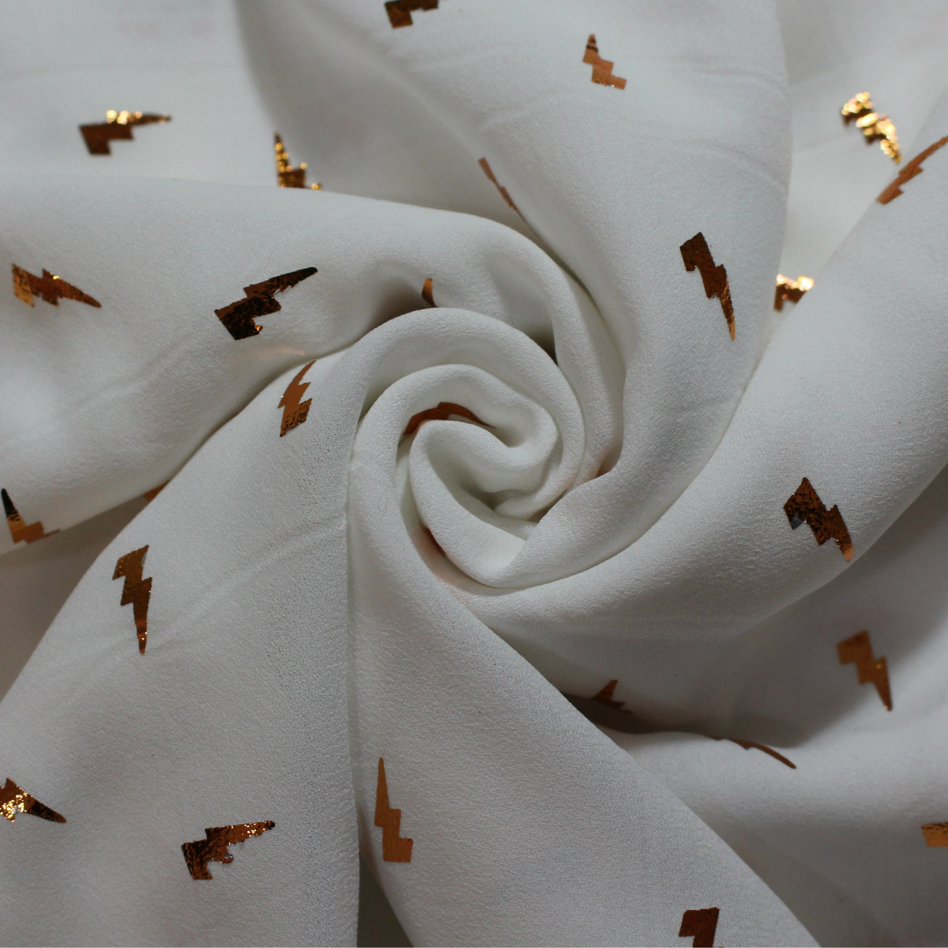 供应75d高捻佳丽纱面料 75d*75d雪纺乱麻面料 雪纺女装烫金