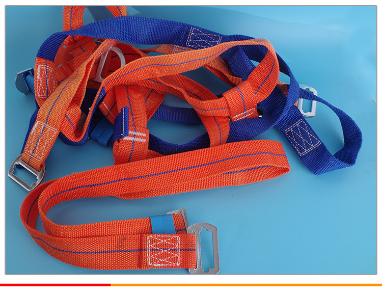 安全带 全身式高空作业安全带单绳小钩建筑工地施工单位专用