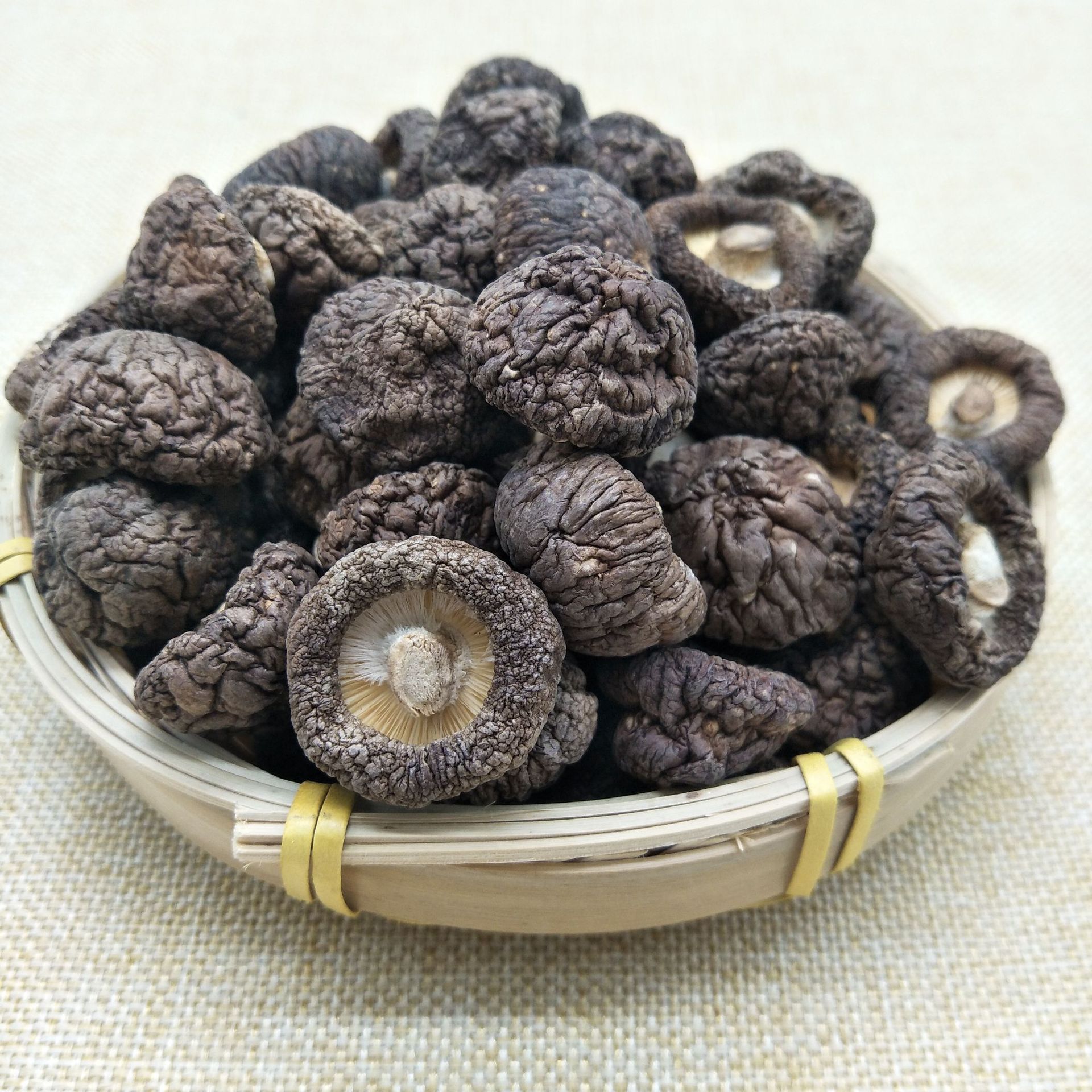 福建古田干货冬菇香菇 特产500g珍珠菇小香菇散装干根短肉厚