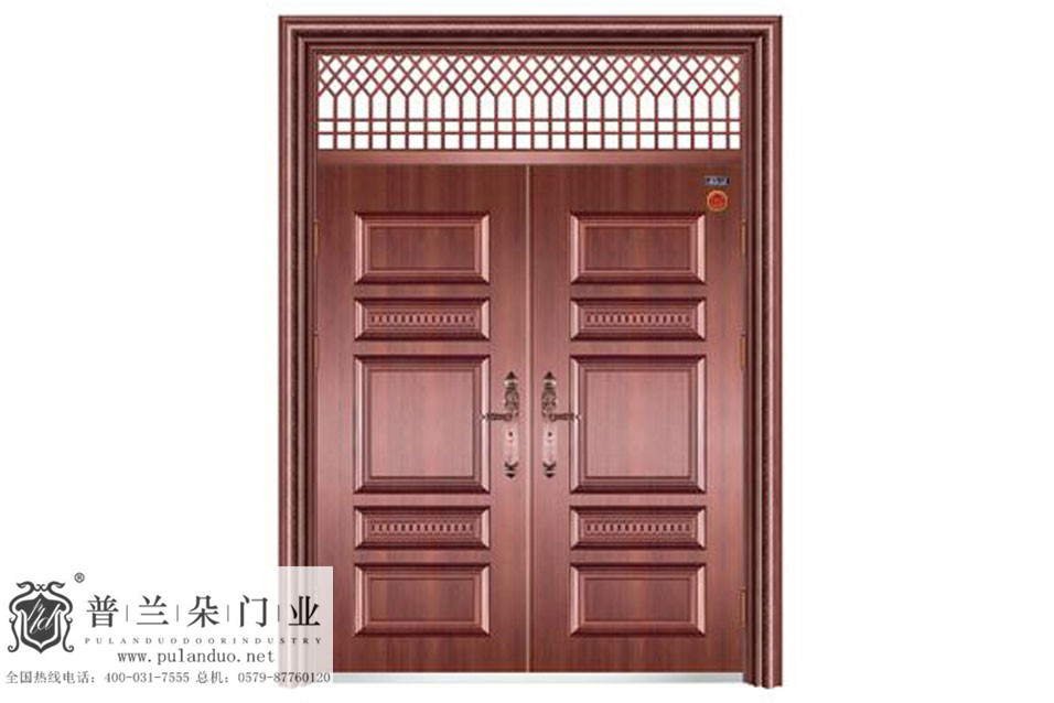 临泽县普兰朵防盗门 够挺固 更时尚