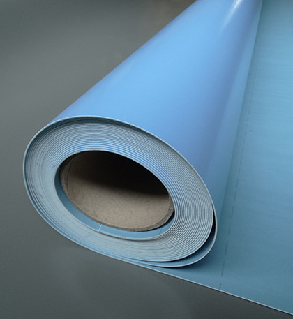 pvc密实单色卷材地板工厂直供学校店铺商用pvc地板革