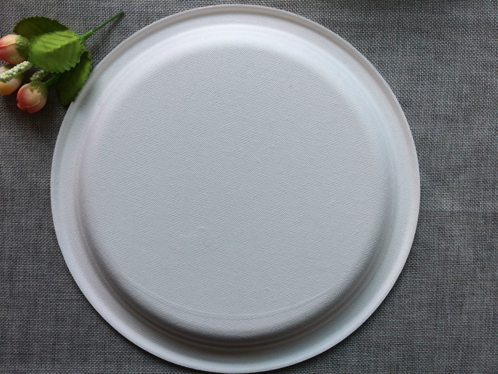 环保一次性纸盘纸浆碟子纸浆盘天然甘蔗圆盘画画盘 - 阿里巴巴批发