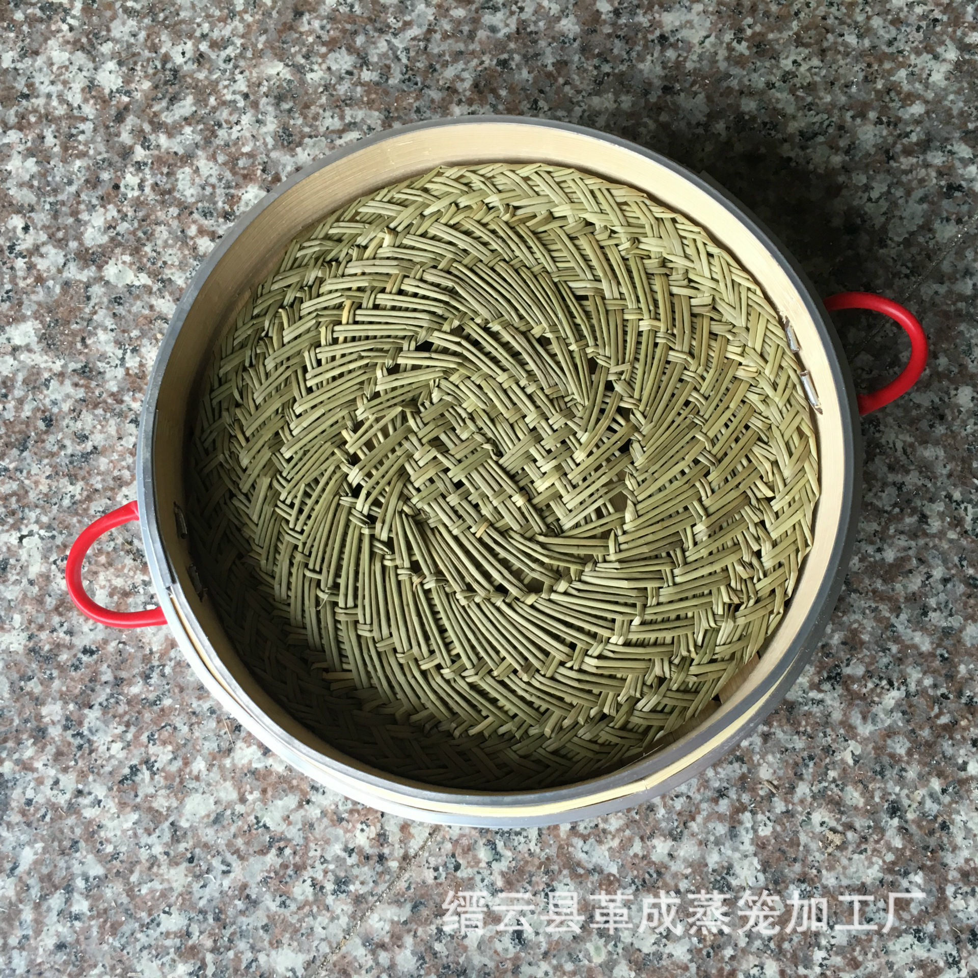 纯天然草垫不粘蒸笼垫 圆形蒸包子小笼包蒸笼草垫 绿色蒲草垫子