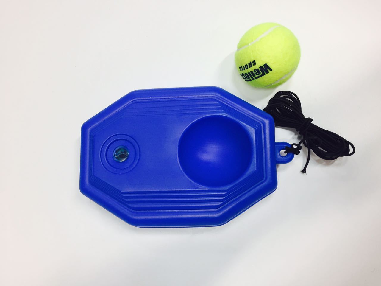 批发直销 高级单人网球底座训练专用带线网球固定练习器