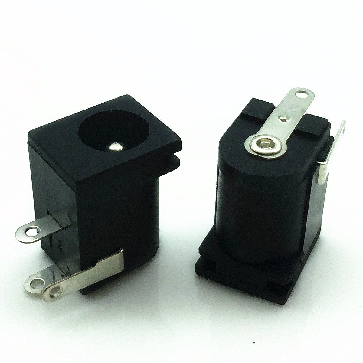 电源插座_厂家直销dc电源座jack电源插座5.5*2.1/2.5dc-005g环保阻燃 