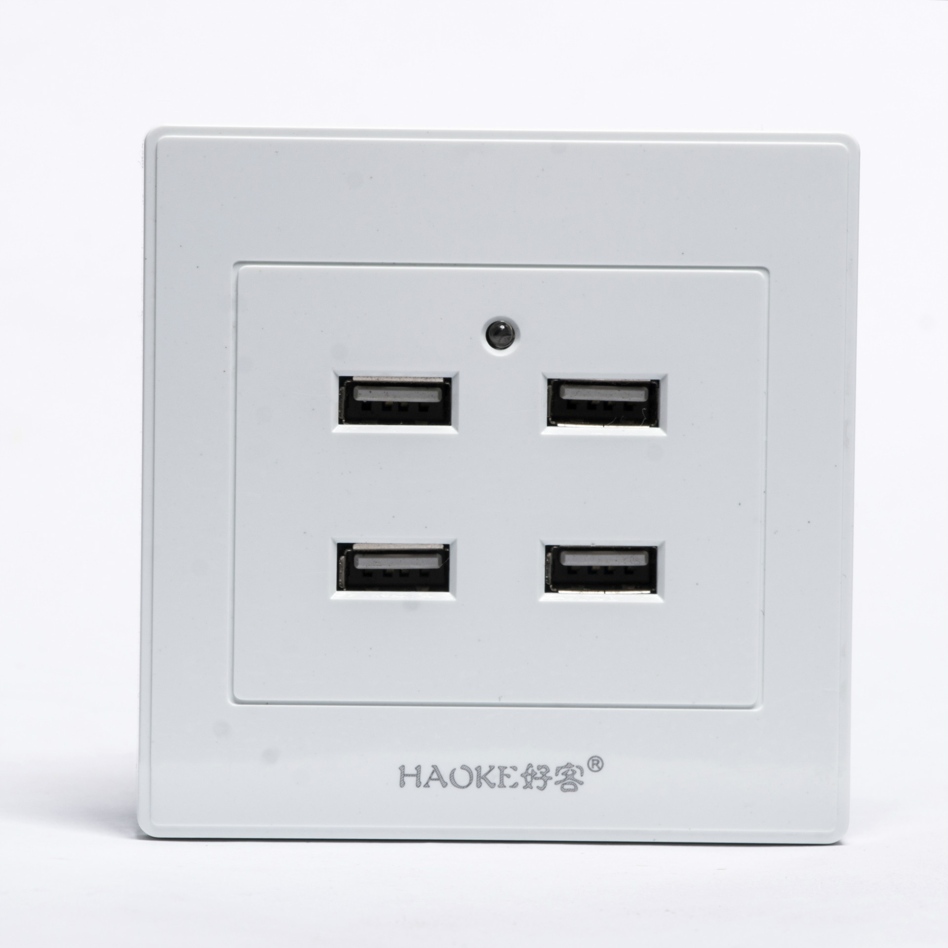 厂家直销四孔usb插座工地36v电源手机充电usb插座4100ma招代理 ￥9.