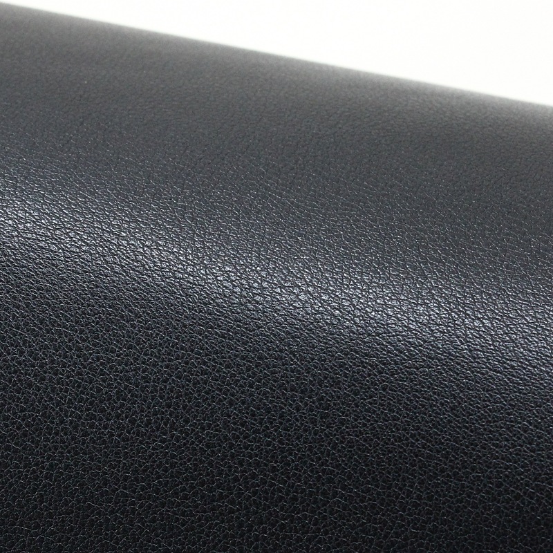 君正二层纳帕纹牛皮轻摔牛皮面料二层箱包皮皮革黑色平纹真皮