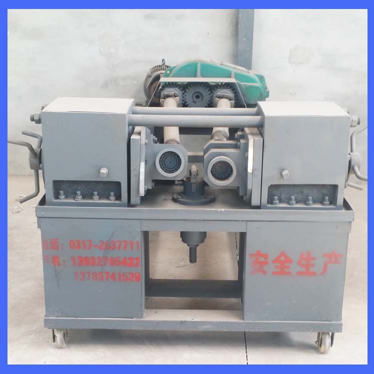 穿墙螺杆滚丝机 丝杠滚丝机 高强丝杆滚丝机 油托