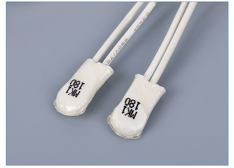 厂家供应科亮自复式超温保护热敏开关 电子元器件热保护器mk型1芯