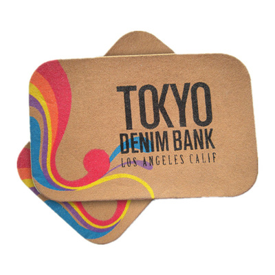 丝印logo皮标 真皮 pu皮革商标 箱包皮牌商标辅料订做