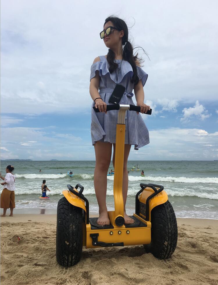 体感双轮自平衡车成人儿童代步思维电动沙滩两轮漂移滑板越野48v