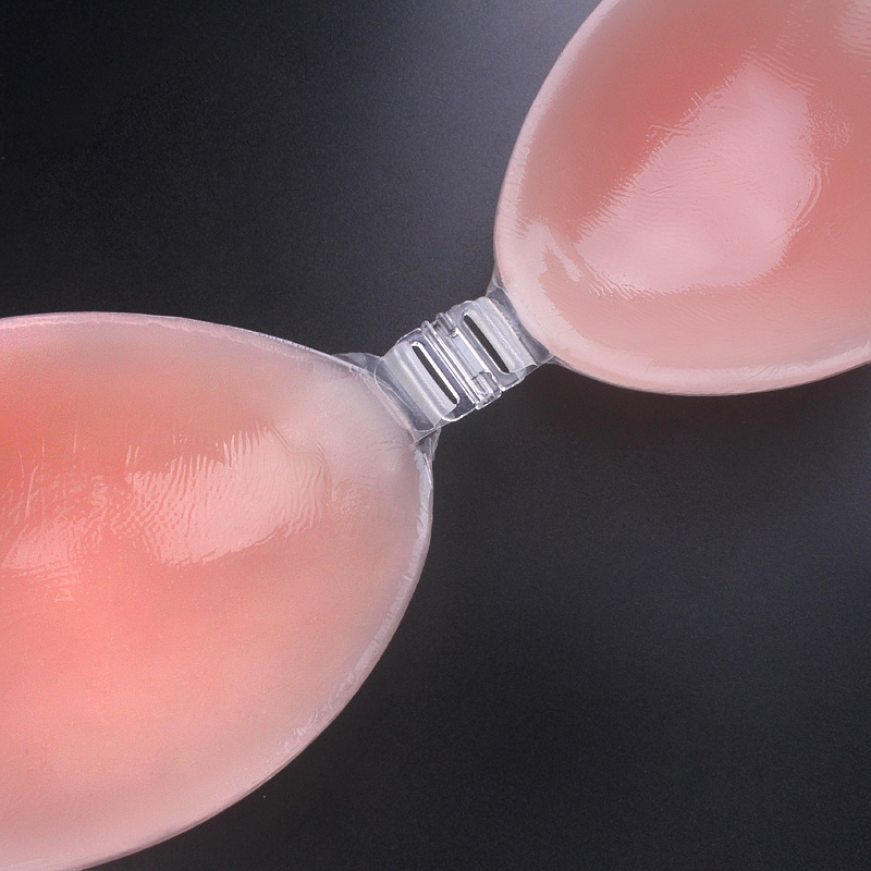 厂家直销隐形硅胶胸贴聚拢少女婚纱礼服文胸薄款内衣无肩带奶罩女