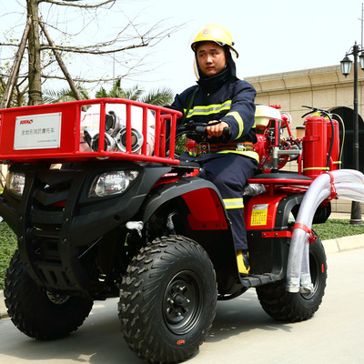 厂家直销全地形四轮消防摩托车多少钱 旭信lx250-3消防摩托车