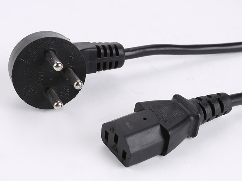 以色列电源插头线供应 以色列三脚圆插头电源线供应批发-阿里巴巴