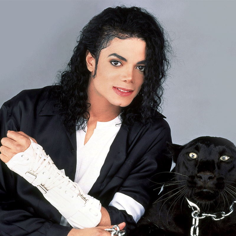 迈克尔杰克逊cos假发男天王mj黑色时尚帅气学生非洲中长卷发假发