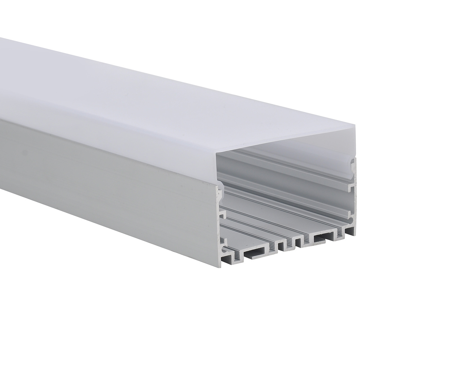 大尺寸led线条灯铝型材 led灯槽 可明装吊装