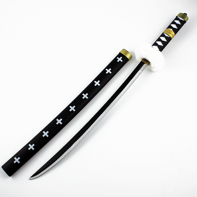 海贼王周边 外科医生罗鬼哭武士刀 45厘米不可开刃 合金兵器