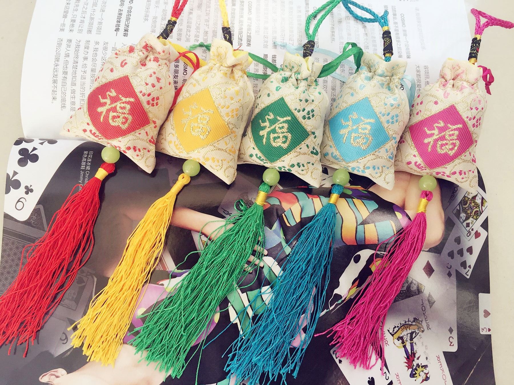 jsh桂花香包 天然干花卧室衣柜汽车挂件车用除味除甲醛香熏香袋礼